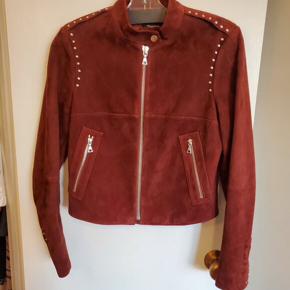 Theory Suede Jacket - Picture 12 of 14